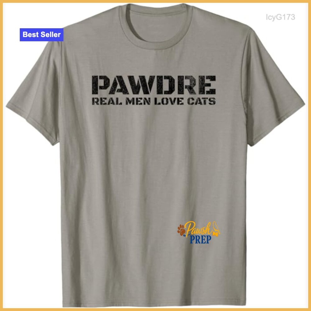 Funny Cat Dad T-Shirt for Men, Novelty Humor Gift, Lightweight Cotton